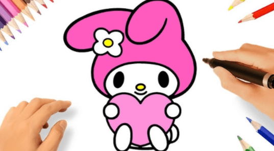 Aesthetic:8_3i_Oepqaq= My Melody Drawing