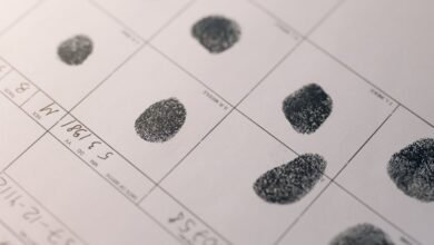 public registry records reviewed for specific ids